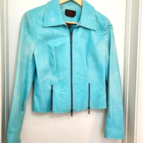 Danier Women's Real Leather Moto Jacket - Picture 3 of 11